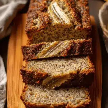 Vegan Chia Seed Maple Banana Bread
