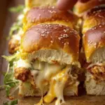 Extra-Cheesy Chicken Sliders