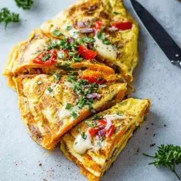 Sweet Potato Omelette (Gluten Free + Paleo)