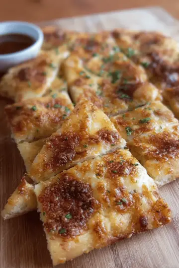 Garlic Cheese Flatbread