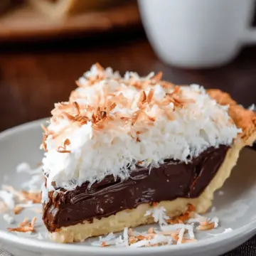Coconut Chocolate Pie