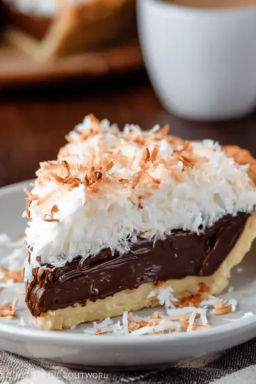 Coconut Chocolate Pie