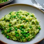 Leek and Pea Risotto