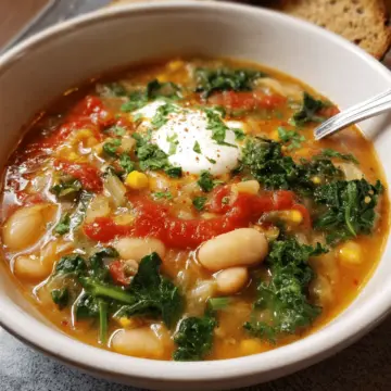 White Bean and Kale Chili