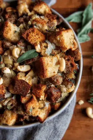 Sausage, Apple and Hazelnut Stuffing