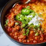 Black Eyed Peas Beer Chili