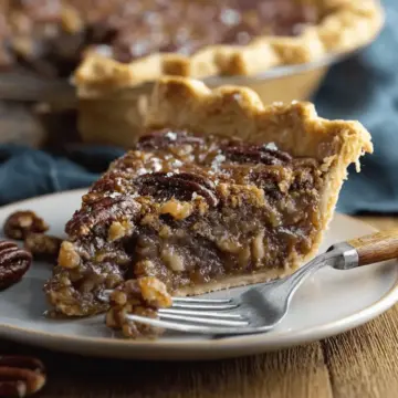 Salted Caramel Pecan Pie