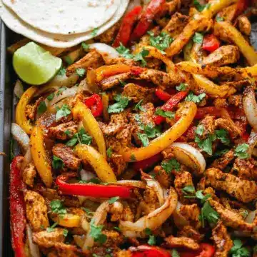 Sheet Pan Chicken Fajitas