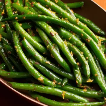 Orange-Glazed Green Beans