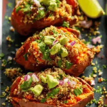 Quinoa-Stuffed Sweet Potatoes