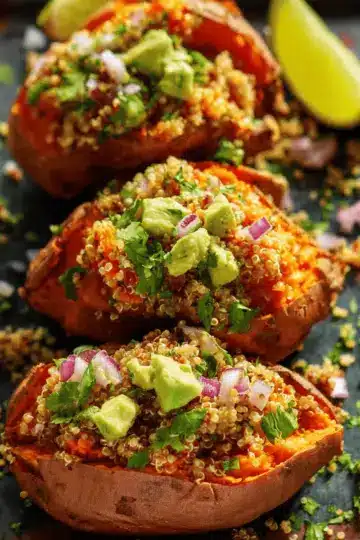 Quinoa-Stuffed Sweet Potatoes