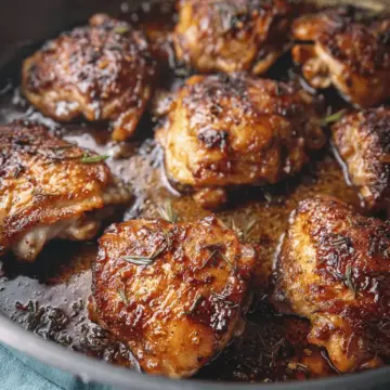 Garlic-Brown Sugar Chicken Thighs