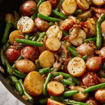 Potato and Green Bean Skillet