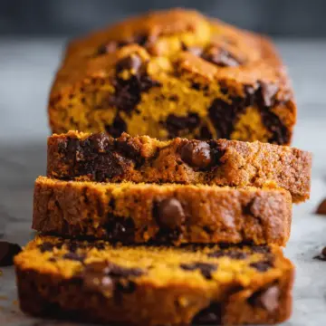 Pumpkin Chocolate Chip Bread