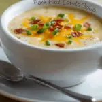 Baked Potato Soup (Low Fat)