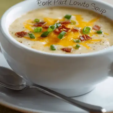 Baked Potato Soup (Low Fat)