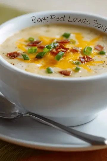 Baked Potato Soup (Low Fat)