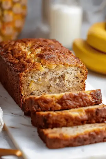 Pineapple Banana Bread