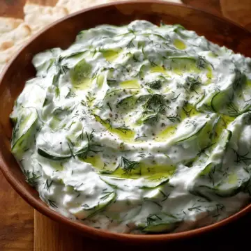 Tzatziki (Greek Cucumber-Yogurt Sauce)