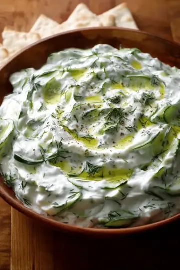 Tzatziki (Greek Cucumber-Yogurt Sauce)