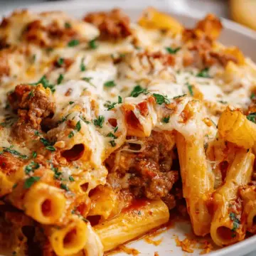 Italian Sausage Baked Ziti