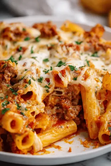 Italian Sausage Baked Ziti