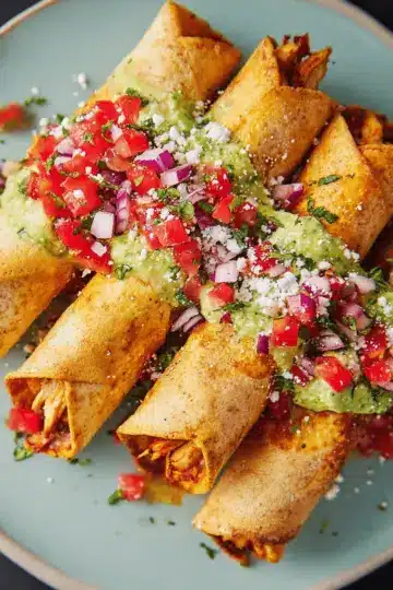 Spicy Chicken Taquitos
