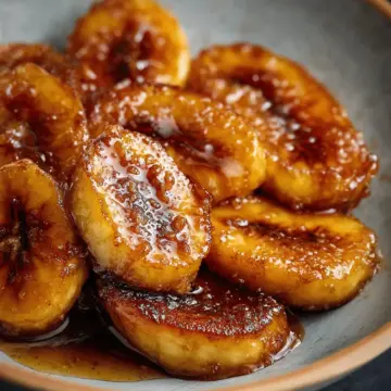 Quick Fried Banana With Brown Sugar (Caramelized Bananas)