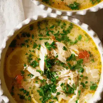 Greek Lemon Chicken Soup