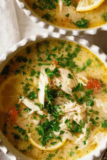 Greek Lemon Chicken Soup