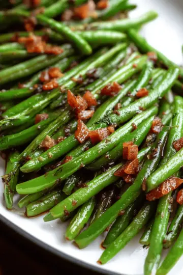 Balsamic Green Beans