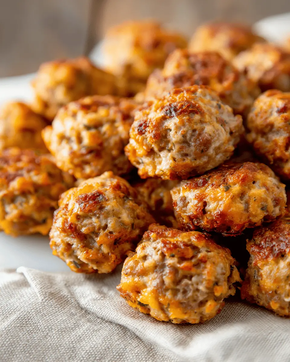 Cool Sausage Ball Recipe Without Bisquick Photos