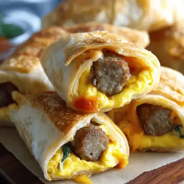 Sausage and Egg Roll Ups