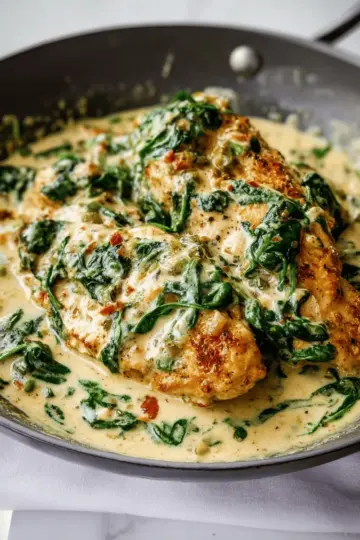 Creamy Spinach Chicken
