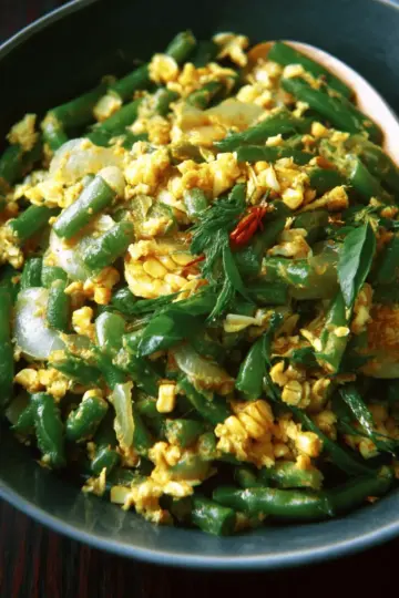 Green Bean, Corn, and Coconut Stir-Fry (Thoren)