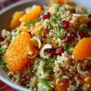 Orange Quinoa Salad {Insalata Di Quinoa Con Arancia}