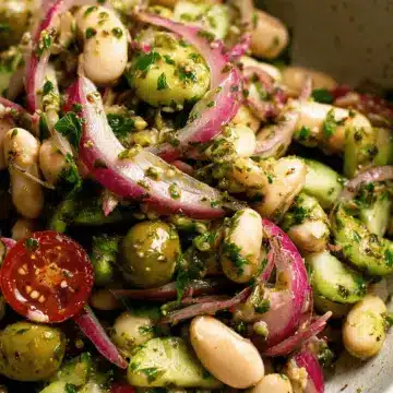 Marinated Za’atar Bean Salad