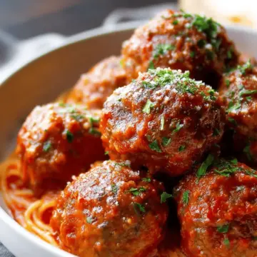Melt-In-Your-Mouth Italian Meatballs