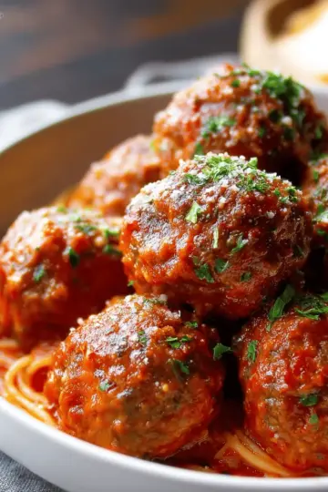 Melt-In-Your-Mouth Italian Meatballs