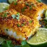 Tropical Paradise Coconut Crusted Fish Fillets