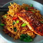 Asian Salmon with Noodles