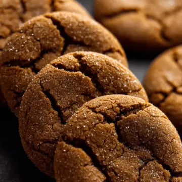 Seriously Soft Molasses Cookies