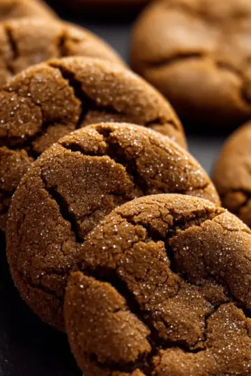 Seriously Soft Molasses Cookies