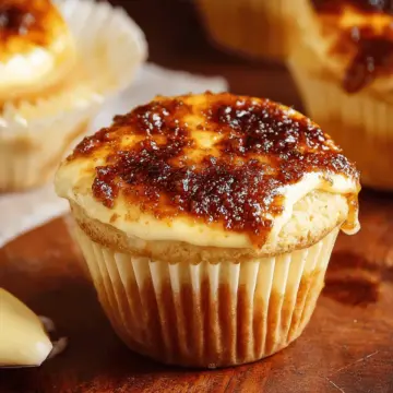 Crème Brûlée Cupcakes