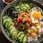 Spicy Tuna Sushi Bowl with Crispy Rice