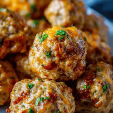 Cream Cheese Sausage Balls