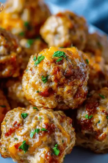 Cream Cheese Sausage Balls