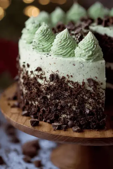 Mint Chocolate Chip Cake