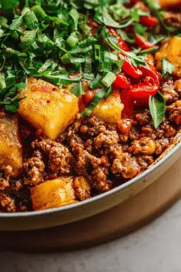 Ground Beef and Potatoes