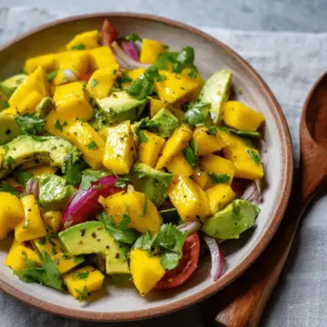 Avocado Mango Salad